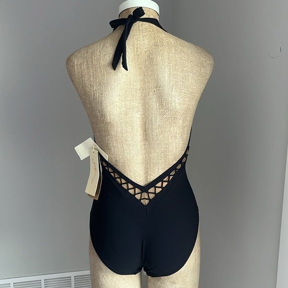 NWT GOTTEX CABARET ONE-PIECE SWIMSUIT Bathing Suit Size 10 - Picture 6 of 6